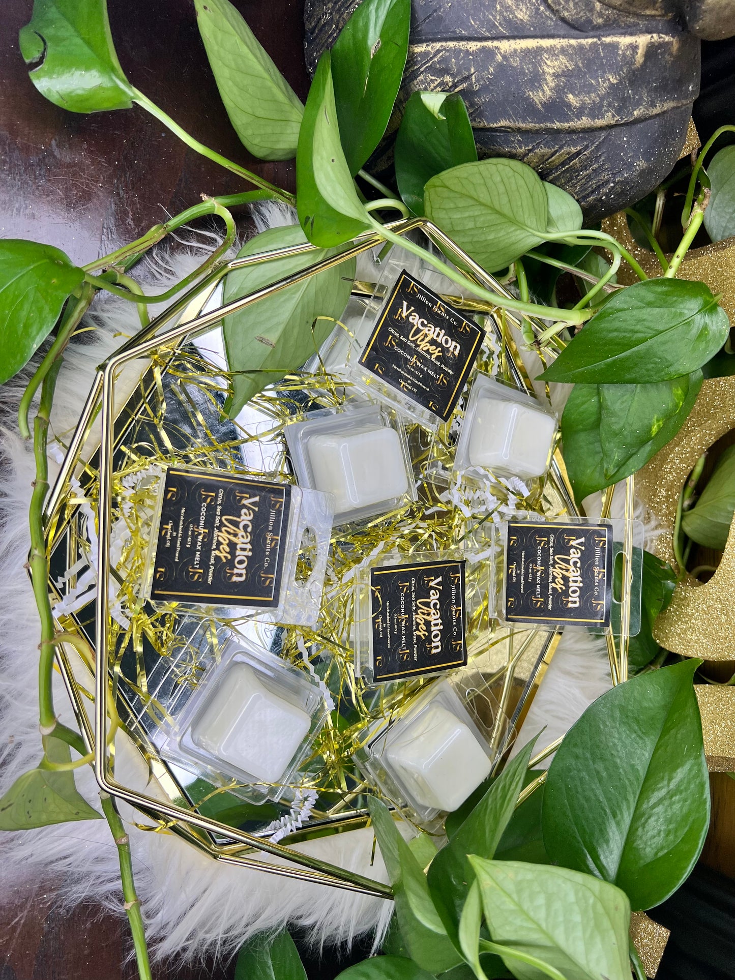 Vacation Vibes 1 oz Coconut Wax Melt Single Clamshell