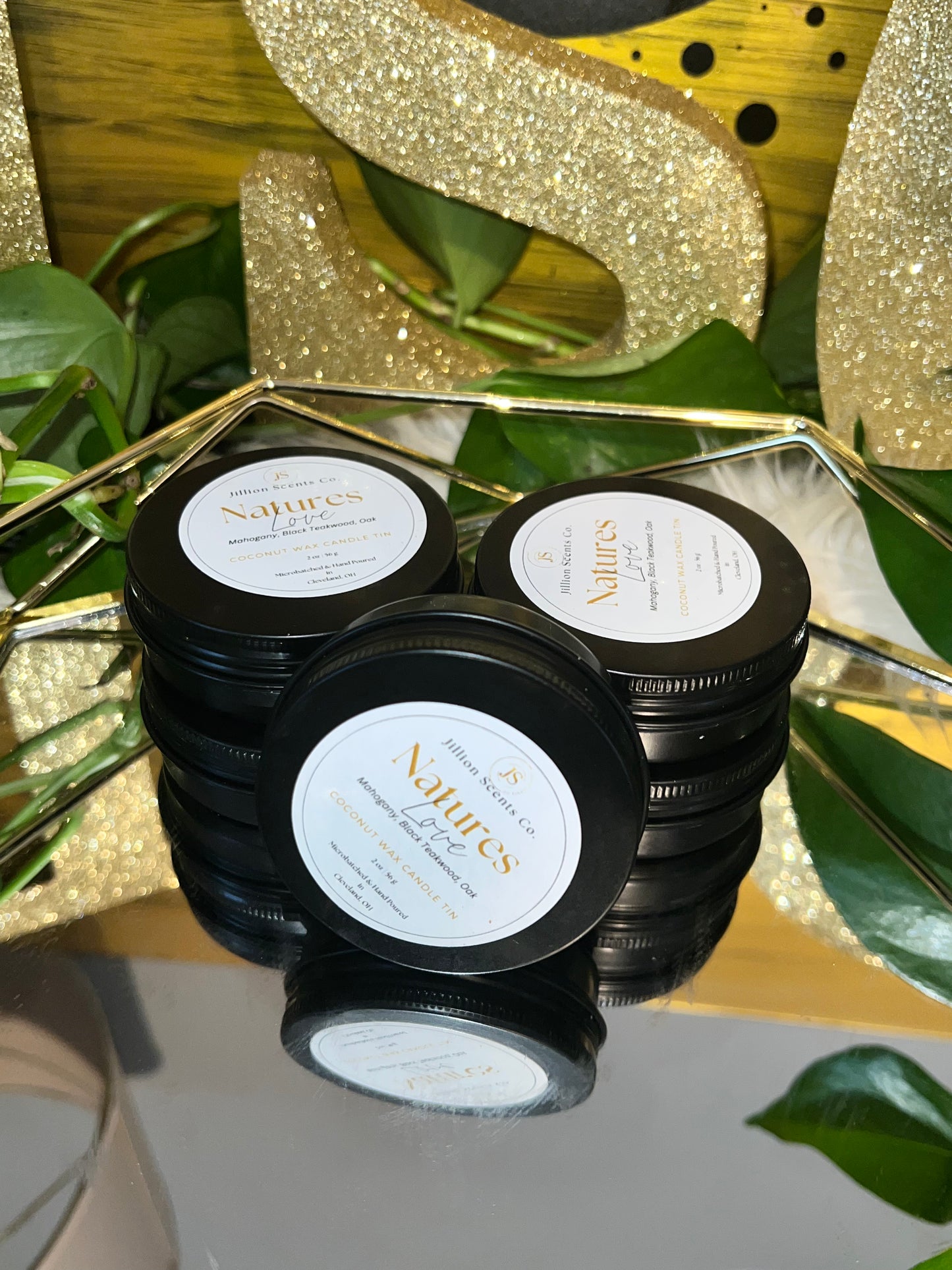 8 oz Natures Love Apricot Coconut Cream Wax Candle