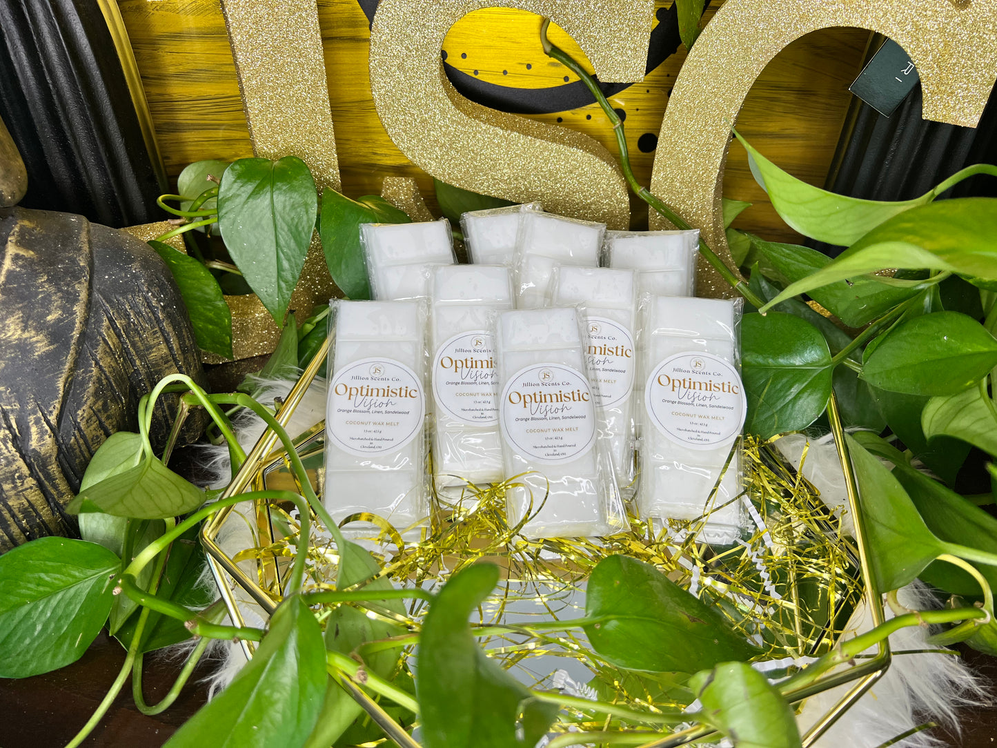 Optimistic Vision Coconut Wax Melt Snap Bars