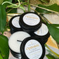2 oz Optimistic Vision Mini Candle Apricot Coconut Cream Wax Candle Tin