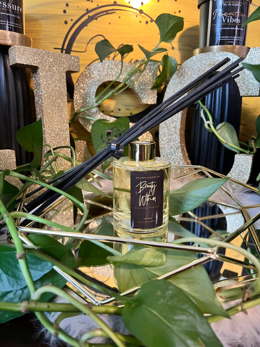 Beauty Within 5oz (150 mL) Reed Diffuser w/ 8 Rattan Reeds