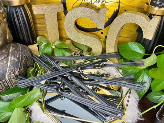 Extra Matte Black Rattan Reeds for Reed Diffuser