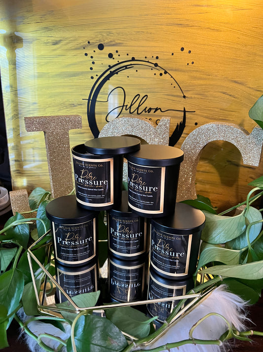 8 oz Pure Pressure Apricot Coconut Cream Wax Candle